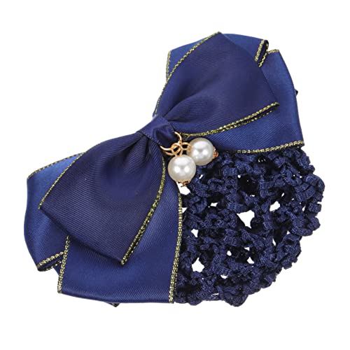 TOVINANNA Ballett-haarnetz Mit Schleife Dutt Haarabdeckung Für Frauen Haarnetz Für Tänzerin Stewardess von TOVINANNA