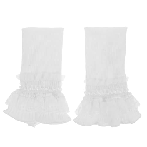 TOVINANNA 1 Paar Dekorative Polyestermanschette Für Kleidung Abnehmbares Kostüm Gefälschte Manschetten -mode -hemd -hemd -hemd -cuff -kleidung Accessoires von TOVINANNA
