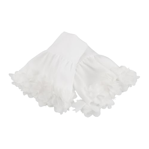 TOVINANNA 1paar Abnehmbare Chiffon Blumen Manschetten Fake Cuffs Für Hochzeiten Partys Und Kostüme Stilvolle Dekoration Für Outfits Mit Einzigartigem Französischem Flair von TOVINANNA