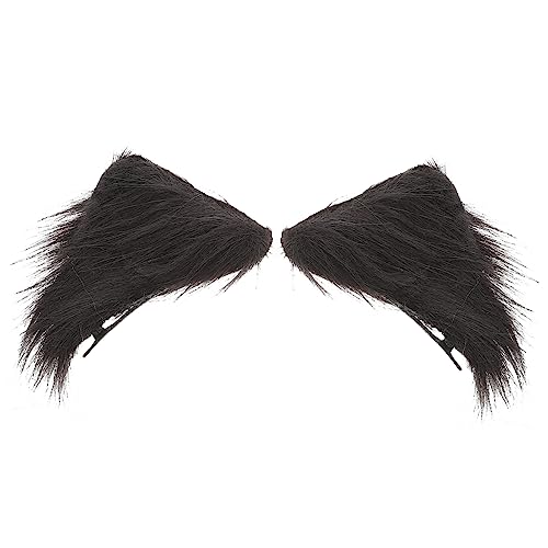 TOVINANNA Entzückende Haarspangen Mit Katzenohren 2 Stück Plüsch-tierohren Haarspange Für Mädchen Haar-accessoires Katzenohren Zum Anklipsen Ideal Für Cosplay-fotos von TOVINANNA