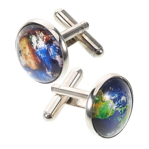 TOVINANNA Manschettenknöpfe Für Herren Mit Retro-weltkarte Stilvolle Hemdschmuck Für Smokinghemden Und Formelle Anlässe Modische Französische Manschettenknöpfe Für Business-anzüge von TOVINANNA