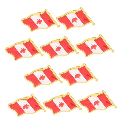 TOVINANNA 1 Satz Flagge Broschen Dekorative Anstecker Für Herren Und Damen Accessoire Für Themenpartys Und Besondere Anlässe 25 Stück von TOVINANNA