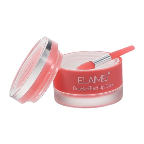 TOVINANNA 1 Satz Lippenmaske Lippenprimer Lippenpflege Peeling-Lippen Damen lip mask lipmask Lippenbalsam Lippencreme feuchtigkeitsspendendes Lippengel Anti-Falten Orange Fräulein Rosa von TOVINANNA