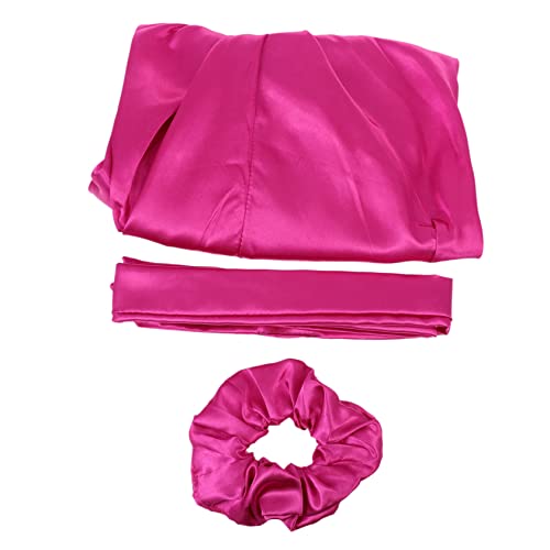 TOVINANNA Schlafmütze Für Damen Zum Haarschutz Beim Schlafen Mit Haarband Und Kopfornament Aus Fleckenbeständigen Materialien Wiederverwendbar Und Tragbar von TOVINANNA