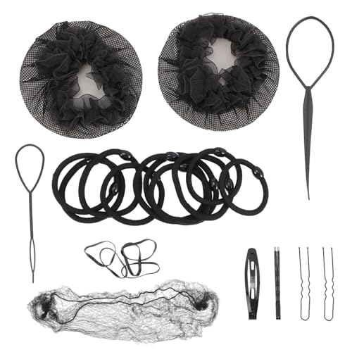 TOVINANNA Ballett Haarnetz Mit Elastischem Rand Für Damen Unsichtbare Wiederverwendbare Netz-haarnetze Für Dutt-frisuren von TOVINANNA