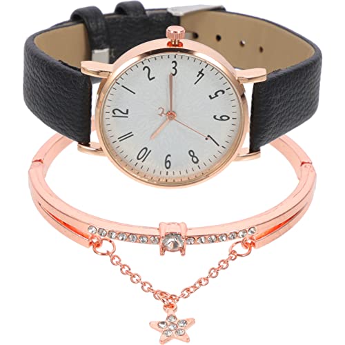 TOVINANNA Zarte Damen Armbanduhr Mit Uhr Im Freizeitstil Für Mädchen Hautfreundliches Material Exquisites Design Für Modische Uhrendekoration von TOVINANNA