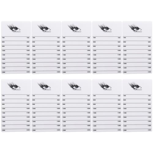 TOVINANNA Wimpern Organizer Box Tablett Acryl Wimpern Aufbewahrungsbrett Für Wimpernverlängerungen Weißes Wimpernpfropfwerkzeug von TOVINANNA