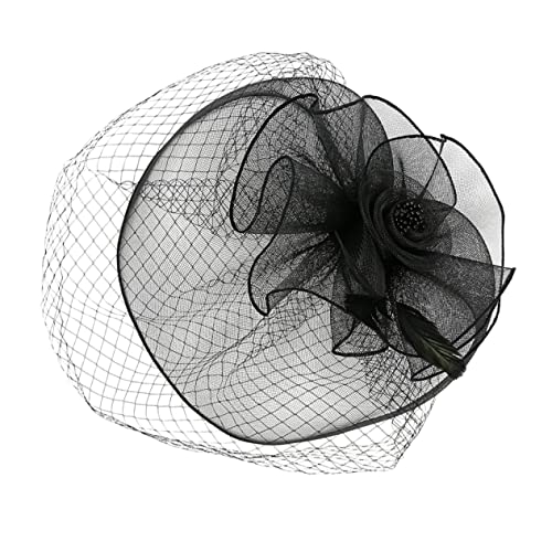 TOVINANNA Netz-kopfschmuck-haarspange – Elegante -kopfbedeckung Für Damen-tanzpartys von TOVINANNA