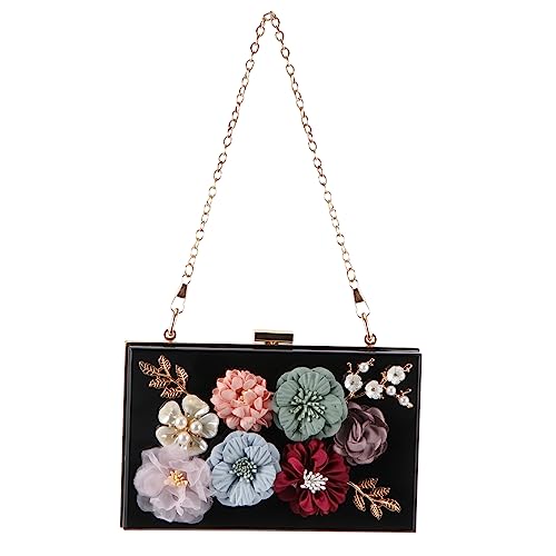 TOVINANNA 1 Stück Blumen Clutch Tasche für Frauen Hochwertige Abendtasche für Hochzeiten Partys und Besondere Anlässe Praktisch und mit Blumen Design TOVINANNA 1 Stück Blumen Clutch Tasche für Frauen Hochwertige Abendtasche für Hochzeiten Partys und Besondere Anlässe Praktisch und mit Blumen Design von TOVINANNA