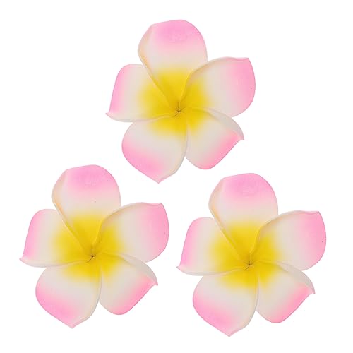 TOVINANNA 1 Stück Braut Einsatzkamm Blumen Haarkamm Braut Kopfschmuck Frangipani Kopfschmuck Damen Haarnadel von TOVINANNA