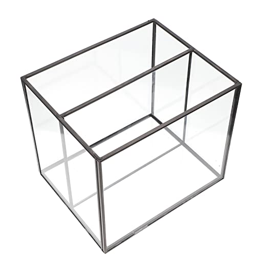 TOVINANNA Make-up-aufbewahrungsbox – Großer Make-up-koffer Schmuckaufbewahrungs-organizer Messing Und Glas Kompakt Und Ordentlich Multifunktional von TOVINANNA