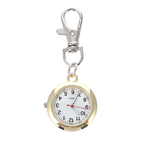 TOVINANNA Taschenuhr Hängeuhr Zarte Taschenuhr Hängende Haken Quarzuhr Großes Langlebiges Design Krankenschwester Uhr Geschenkidee von TOVINANNA