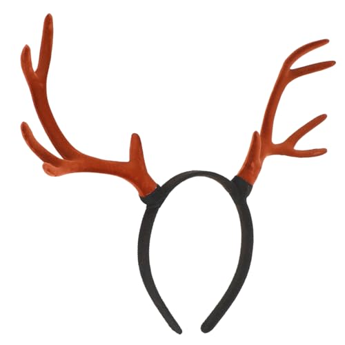 TOVINANNA 1stück Antler Haarband Für Weihnachten Lustiger Kopfschmuck Mit Niedlichen Rentier-geweihen Für Festlichkeiten Und Cosplay-events Bequem Und Leicht Zu Tragen von TOVINANNA