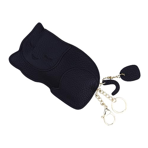TOVINANNA 1 Stück Mini Geldbörse für Damen und Herren Süßer Katzen Münzbeutel Tragbare Aufbewahrungstasche für Kleingeld Schlüssel und Karten für Schule Arbeit und Freizeit von TOVINANNA