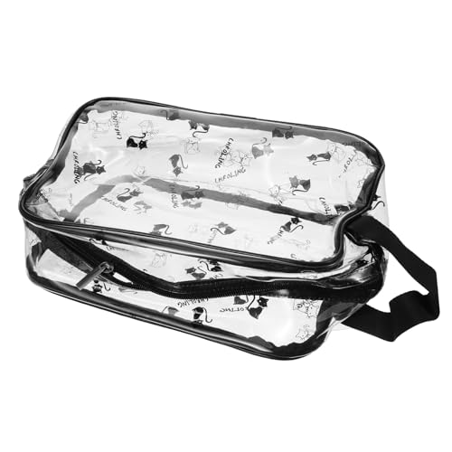 TOVINANNA 1stück Transparentes Kosmetiktäschchen Mit Astronauten- wasserdichte Tragbare Aufbewahrungstasche Für Make-up Und Reiseutensilien Stilvolle Frauen Aufbewahrungstasche von TOVINANNA