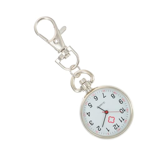 TOVINANNA 1 Stück Taschenuhr für Fob Uhr mit Großen Zahlen für Schule und Alltag Robuste und Zuverlässige Kinderuhr Zeitlesehilfe für Junge Mädchen und Jungen von TOVINANNA