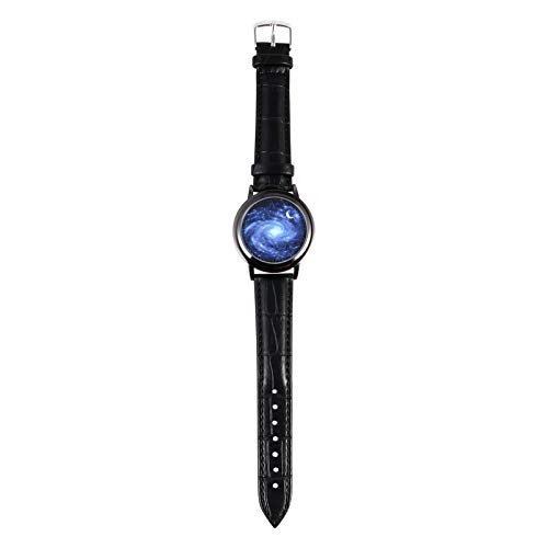 TOVINANNA 1 Stück Tragbare LED Ledertasche für Damen und Herren Luminous Sportuhr mit Touchscreen Geeignet für Alltag und Besondere Anlässe mit Verstellbarem PU Armband und Elegantem Design von TOVINANNA