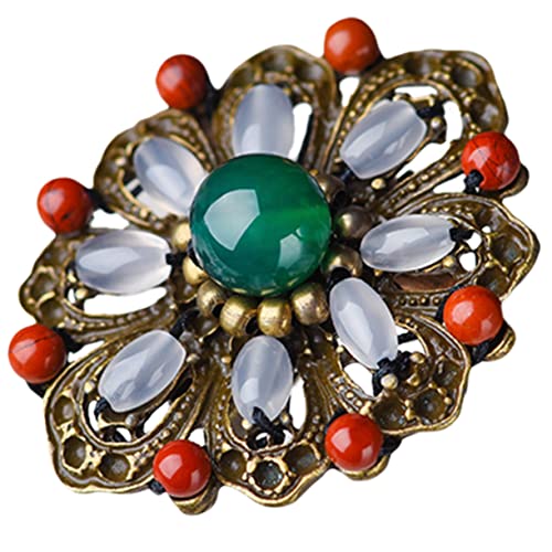 TOVINANNA 1 Stück Vintage Blumen Brosche für Damen Kreative Corsage Anstecknadel mit Einzigartigem Blumendesign für Festliche Anlässe Schmuck für Kleider Jacken und TOVINANNA 1 Stück Vintage Blumen Brosche für Damen Kreative Corsage Anstecknadel mit Einzigartigem Blumendesign für Festliche Anlässe Schmuck für Kleider Jacken und von TOVINANNA