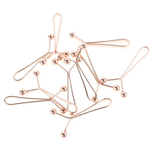 TOVINANNA 10stücke Metall-schal-clips Hijab-sicherheitsnadeln Für Frauen Praktische Schalzubehör Mit Anpassbarem Design Für Verschiedene Hijab von TOVINANNA