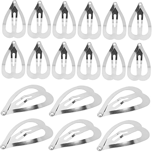 TOVINANNA 100 Stck. Herz Haarspangen Niedliche Haarklammern für Frauen und Mädchen Minimalistisches Design Dekorative Seitenclips zum Stylen und Abteilen zu Valentinstag und Weihnachten von TOVINANNA