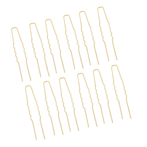 TOVINANNA 100stücke Haarschmuck Haarnadeln Aus Eisen U-förmige Haarspangen Kleine Wellige Haarklammern Für Damen Und Mädchen Für Kreative Frisuren Und Accessoires von TOVINANNA