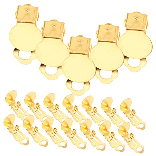 TOVINANNA 100 Stück Ohrclips Damen Non Piercing Ohrringe Leicht Verstellbar Sicherer Halt Elegantes Design Für Alltag Valentinstag Weihnachten von TOVINANNA