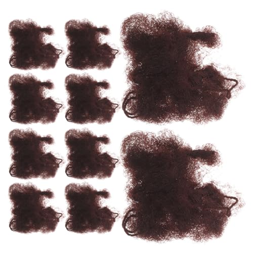 TOVINANNA 100stücke Haarnetze Elastischem Material Für Damen Vielseitige Haarnetze Für Perücken Schlafen Und Haarknoten Tiefbraun Und von TOVINANNA