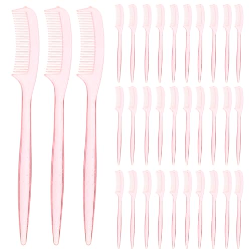 TOVINANNA 100st Wimpernbürste Augenbrauenkamm Profi Wimperntusche Gemacht Machen Kamm Lockenwickler Gel Textmarker Vor Bausatz Werkzeug Tragbar Nachfüllung Augenbrauenpinsel Plastik von TOVINANNA