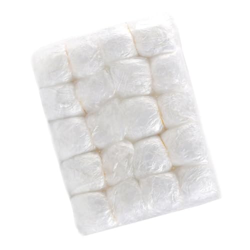 TOVINANNA 100stücke Einweg Duschhauben Wasserdichte Und Praktische Badekappen Für Damen Und Herren Für Spa Kochen Und Transparent Sicher Und Reißfest von TOVINANNA