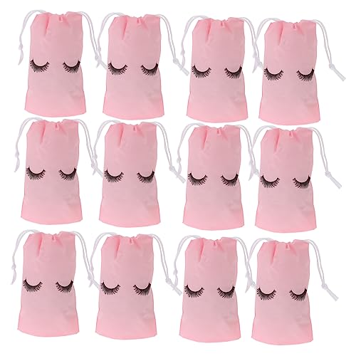 TOVINANNA 100stücke Kosmetiktasche Mit Kordelzug Tragbare Make-up-Aufbewahrungstasche Reisetasche Mit Kordelzug Leere Kordelzugtasche Make-up Organizer Mit Für Täglichen Gebrauch Und Reisen von TOVINANNA