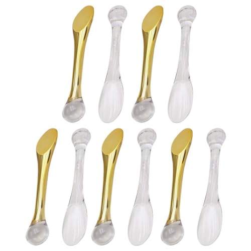 TOVINANNA 10St Schaufeln Sie einen Augencremestift Make-up Pinsel Bilden Frauen Kosmetiktasche Wimpernzange Produkte kosmetik zubehör makyaj seti Spachtel für Kosmetika spachtel make-up Abs von TOVINANNA