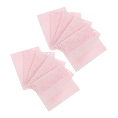 TOVINANNA 10stücke Reise Make-up Entferner Pads Wiederverwendbare Gesichtsreinigungstücher Mikrofaser Für Sanfte Hautpflege Für Tägliche Abschminken Gesichtsreinigung von TOVINANNA