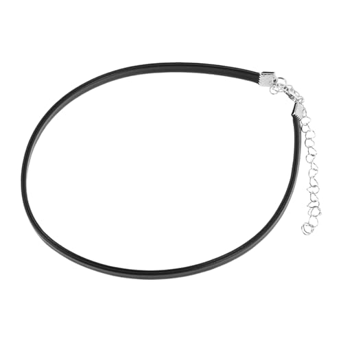 TOVINANNA 10stücke Schwarze Dünne Für Aus Pu- Schlichtes Halloween-kostümzubehör Verkleidungsschmuck Für Partys Mit Robustem Gliederverschluss von TOVINANNA