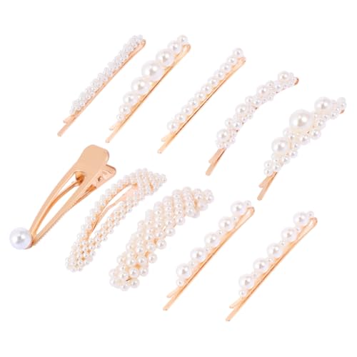 TOVINANNA 10stücke Teiliges Set Perlen Haarklammern Für Damen Haaraccessoires Für Partys Und Hochzeiten Kreative Haarspangen Für Besonderen von TOVINANNA