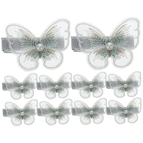 TOVINANNA 10stücke Schmetterling Clips Haar Barrettes Für Frauen Mädchen Schmetterling Haar Zubehör Schmuck von TOVINANNA