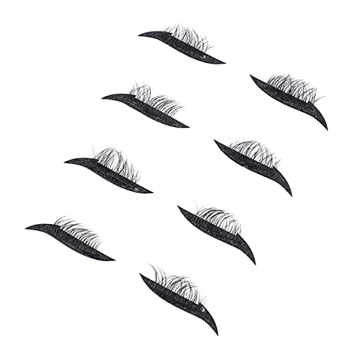 TOVINANNA 3er-set Eyeliner-klebeband Glitzerwimpern Selbstklebende Katzenaugen-aufkleber Für Schnelles Müheloses Make-up Für Den Alltag Oder Bei Veranstaltungen 4 Paar X 3 von TOVINANNA
