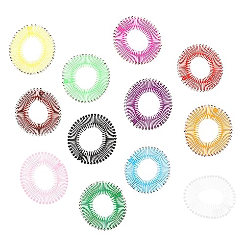 TOVINANNA 12 Stücke Stretch Kamm Stirnband Rund Stretch Kamm Stirnband Haar Kämme für Frauen Haarband Nicht-design von TOVINANNA