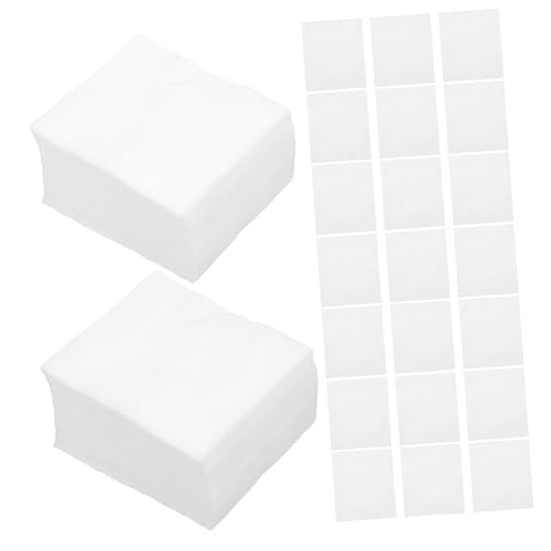 TOVINANNA 1200stücke Wattepads Aus Vliesstoff Weiß Einweg-gesichtstücher Make-up-entferner-pads Weiche Dünne Gesichts-make-up-pads Für Gesicht Lippen Augen Nägel Reinigung Tägliche Hautpfleg von TOVINANNA