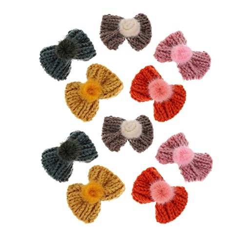 TOVINANNA 12St gestrickte Schleife Halskette Tasche für Hüte Charms für die Herstellung von Armbändern Schmuck Stifte haar spangen haarclips dekorative Schleife Stoffschleifen zum Nähen Garn TOVINANNA 12St gestrickte Schleife Halskette Tasche für Hüte Charms für die Herstellung von Armbändern Schmuck Stifte haar spangen haarclips dekorative Schleife Stoffschleifen zum Nähen Garn von TOVINANNA