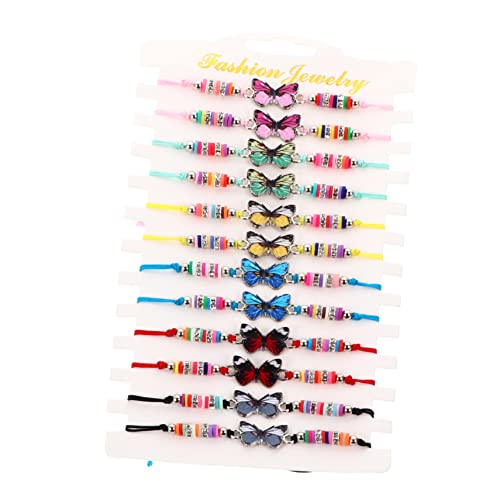 TOVINANNA 12stücke Handgefertigtes Boho-armband Aus Ethno-stil Für Mädchen Zarte Perlenkette in Leuchtenden Farben Verstellbar Und Langlebig Für Partys Und Alltagsgebrauch von TOVINANNA