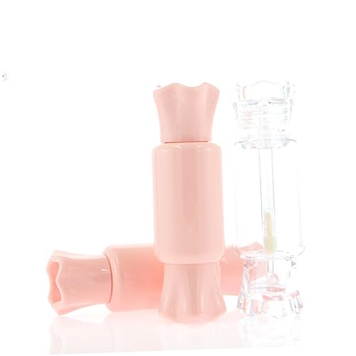 TOVINANNA 12st Diy Lippenglasur Bausätze Bulk-lipgloss Wasserfester Lippenstift-lipliner Funkelnder Lipgloss Behälter Für Lipgloss Röhren Balsam Lidschatten-palette Lippenöl Rosa von TOVINANNA