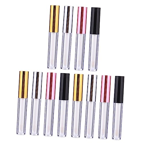 TOVINANNA 12stücke Leere Lip Gloss Flaschen Aus Abs-material Für Unterwegs Geeignet Für Lippenpflege Lipgloss Lippenöl Und Mehr von TOVINANNA