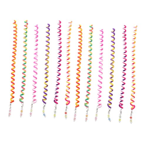 TOVINANNA 12stücke Teiliges Haar Styling Clips Für Mädchen Braid Spiral Haartool Elastische Haarklammern Flechten Für Kreative Frisuren Und Alltägliche Styles Geeignet Für Dickes Und von TOVINANNA