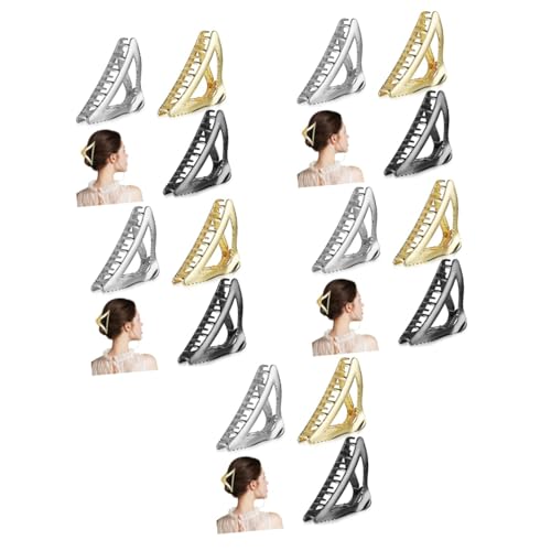 TOVINANNA Krallenklammer Haare 15 Stk Haarnadel Haar Spangen Haar Haar Clips Haarklammern Klauenklammern Haarstyling-clips Klemmbacken Für Dickes Haar Metall Klauenclip Griffigkeit Kopfbedeckung Damen TOVINANNA Krallenklammer Haare 15 Stk Haarnadel Haar Spangen Haar Haar Clips Haarklammern Klauenklammern Haarstyling-clips Klemmbacken Für Dickes Haar Metall Klauenclip Griffigkeit Kopfbedeckung Damen von TOVINANNA