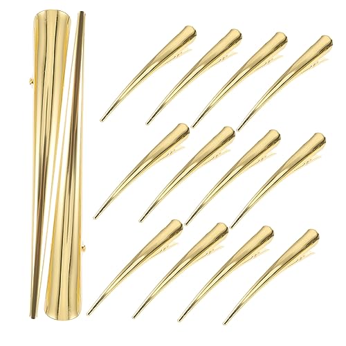 TOVINANNA 15stücke Krokodilklemmen Für Haare Aus Metall Große Haarspangen Für Frauen Teenager Mädchen Flache Haarspangen Krokodilklemmen Für Haare Clips Für Frisuren von TOVINANNA