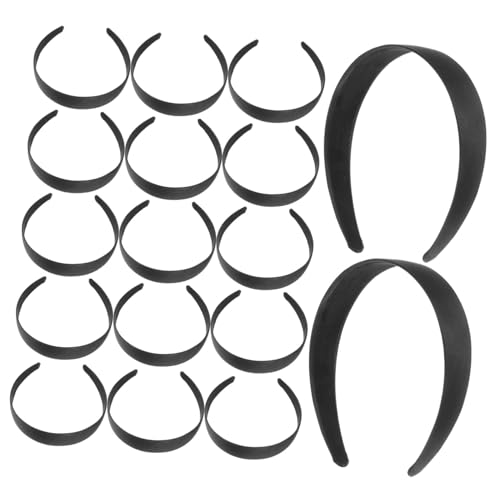 TOVINANNA Breites Haarband Damen 16Stücke Kopfbedeckung Rutschfeste Haarreifen für Gesichtswäsche Einfaches Stirnband Vielseitiger Haarschmuck von TOVINANNA
