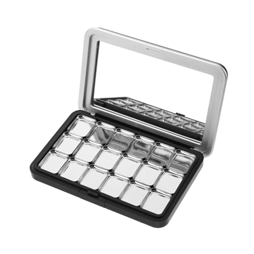 TOVINANNA 18gitter Magnetische Make-up-Palette Leere Lidschatten-etui Nachfüllbare Kosmetikbox Für Lippenstift Puder DIY-Organizer Mit Fächern Für Unterwegs von TOVINANNA