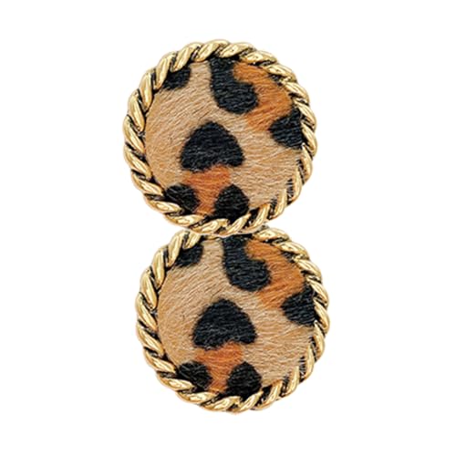 TOVINANNA 1Paar Leopardenohrringe für Frauen Leichte Drop Ohrstecker und Ohrringe für Partys Nickelfrei für Trendbewusste Damen und Mädchen von TOVINANNA