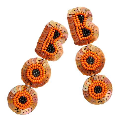 TOVINANNA 1Paar Punk Ohrringe mit Reisperlen Pailletten Halloween Drop Ohrringe für Modebewusste Frauen TOVINANNA 1Paar Punk Ohrringe mit Reisperlen Pailletten Halloween Drop Ohrringe für Modebewusste Frauen von TOVINANNA