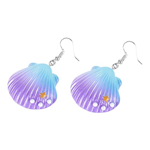 TOVINANNA 1Paar Sommer Shell Ohrringe für Damen Muschelohrringe Festivals Hochzeiten Accessoire für Langlebig von TOVINANNA